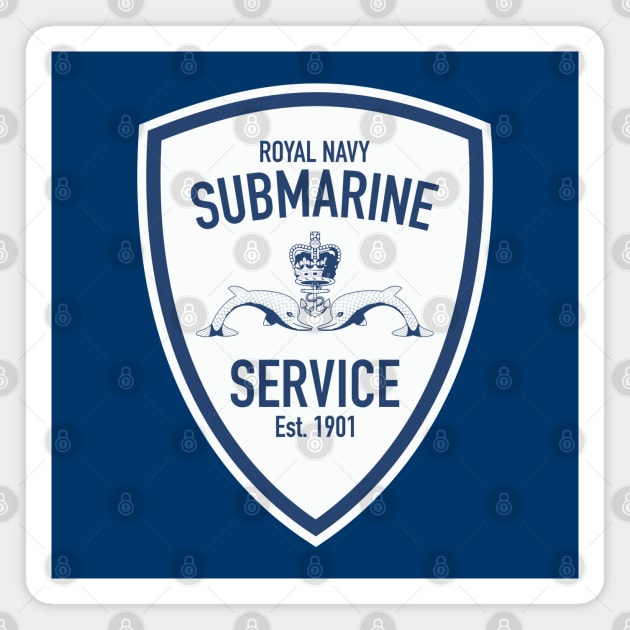 Royal Navy Submarine Service Magnet by TCP